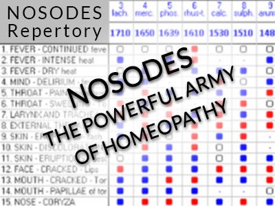 Nosodes: The powerful Army of Homeopathy